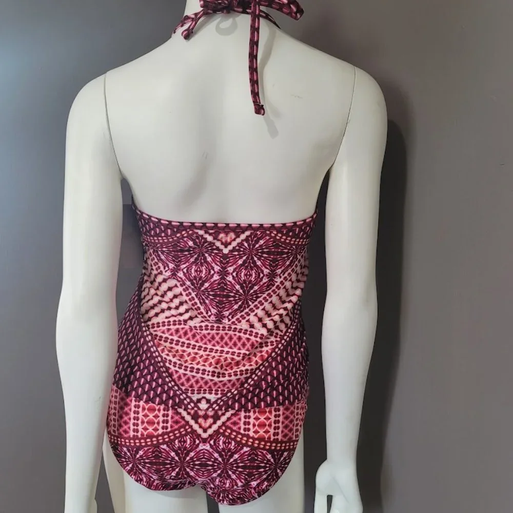Kenneth Cole Hidden Paradise Push-Up Tummy-Control Tankini Top & Bottom …